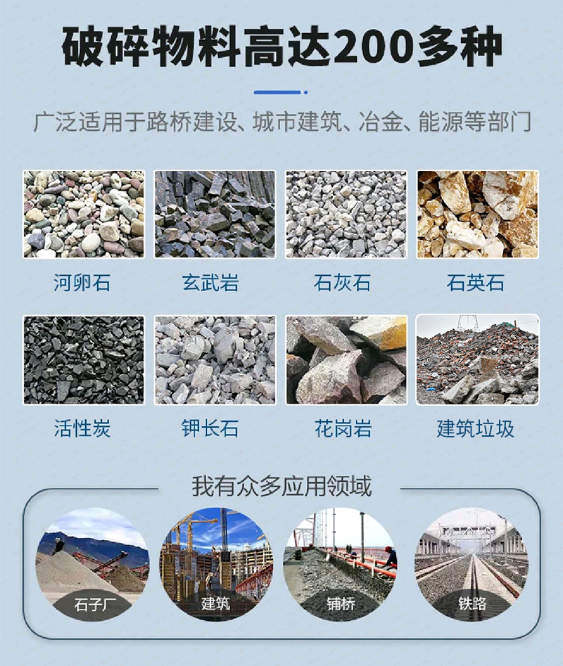 破碎物料