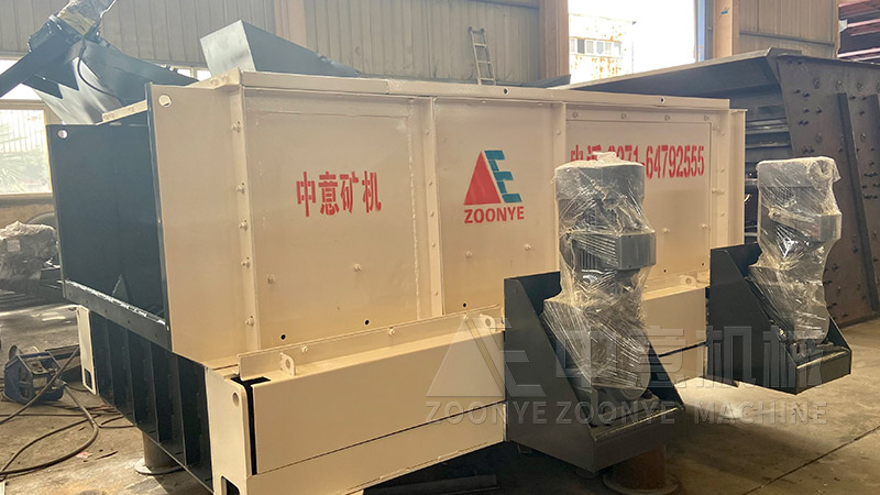筛分全套设备滚轴筛实地工厂图片