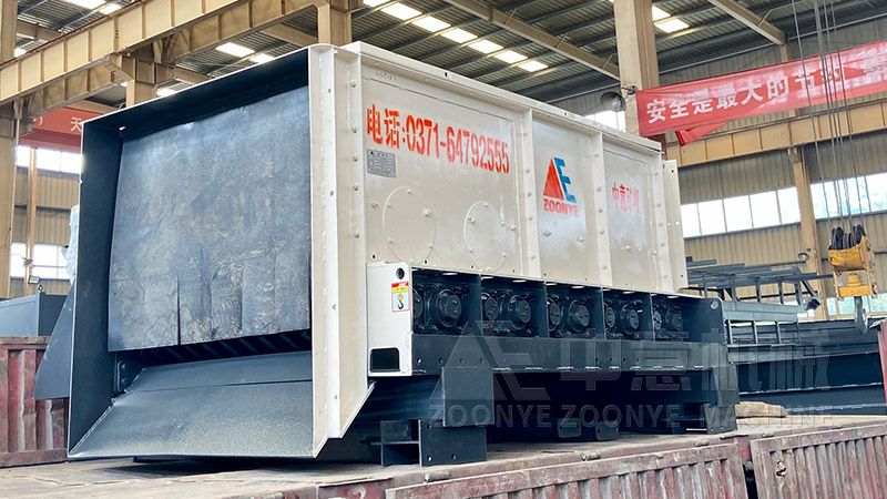 填埋场垃圾处理全套设备滚轴筛工厂实拍图片
