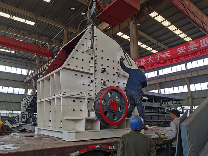 建筑废弃物破碎机实地工厂图片
