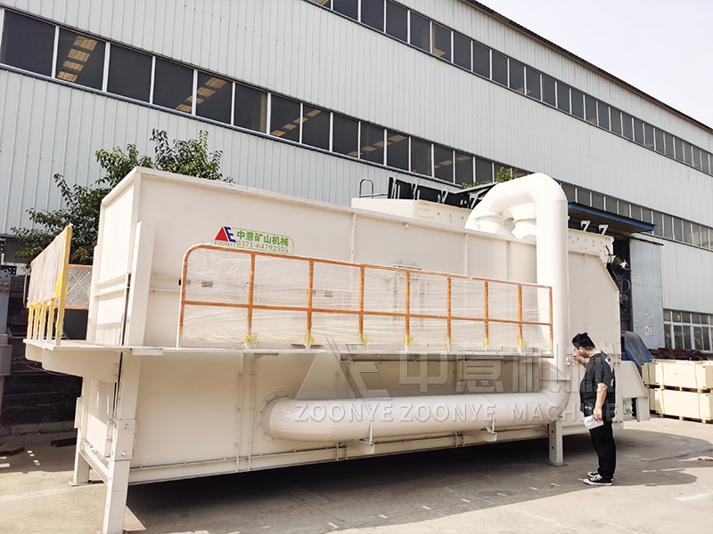 库存垃圾专业分拣处理生产线风选机实地工厂图片