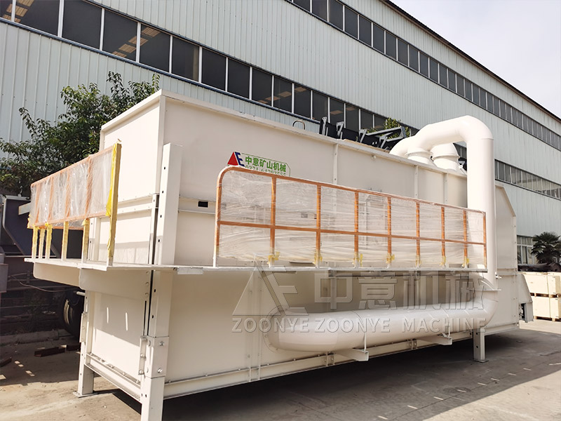 填埋场物料分拣设备风选机实地工厂图片